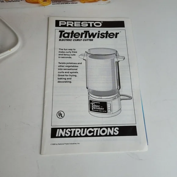 Presto TaterTwister Electric Curly Cutter - Picture 8 of 8